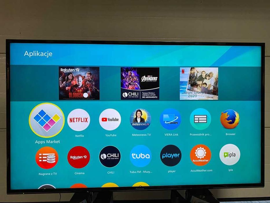 Panasonic 55'' Telewizor Smart tv 4K  Youtube Netflix