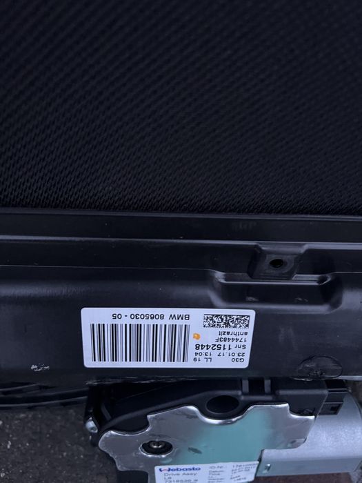 люк даху BMW G30 F90 БМВ Г30 Ф90