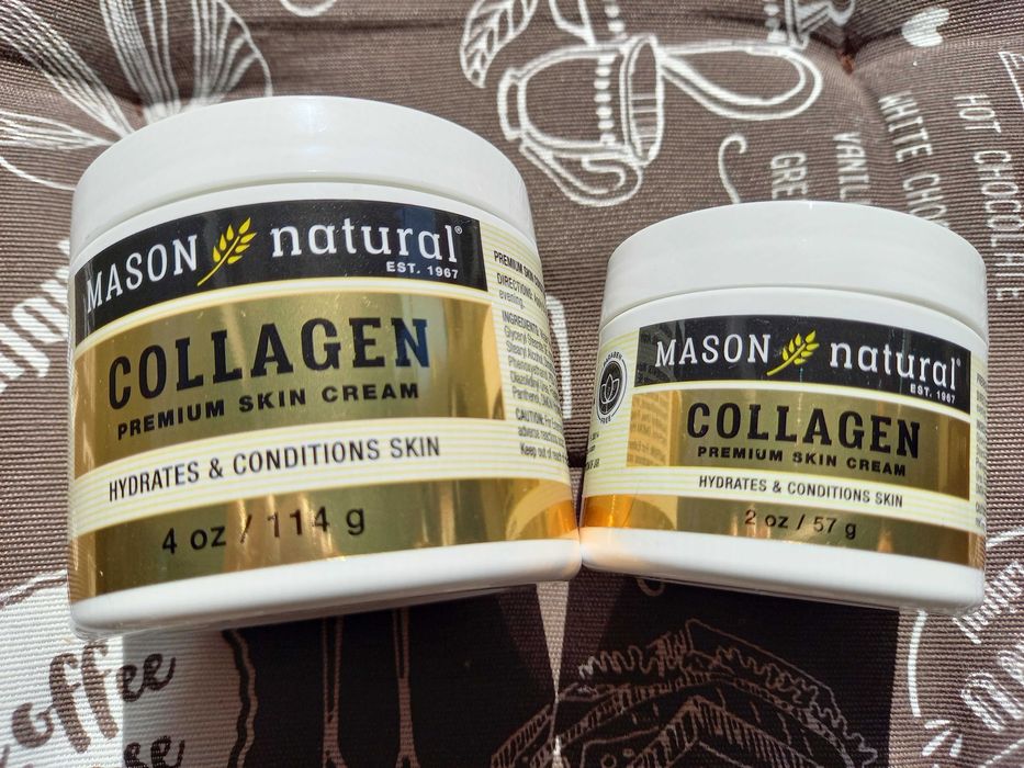 Крем для лица с коллагеном, collagen Mason Natural для обличчя США