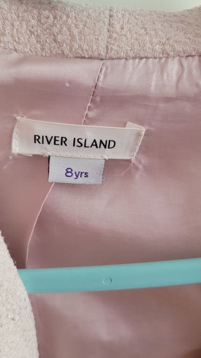 Sukienka w paski plus zakiet zlotu reserved 128