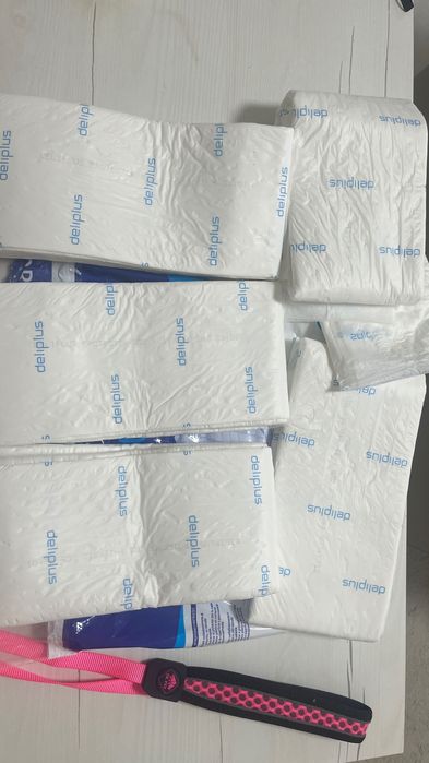 Conjunto para Cães | Acessórios+Higiene|Trela, Coleira, Fraldas & Mais