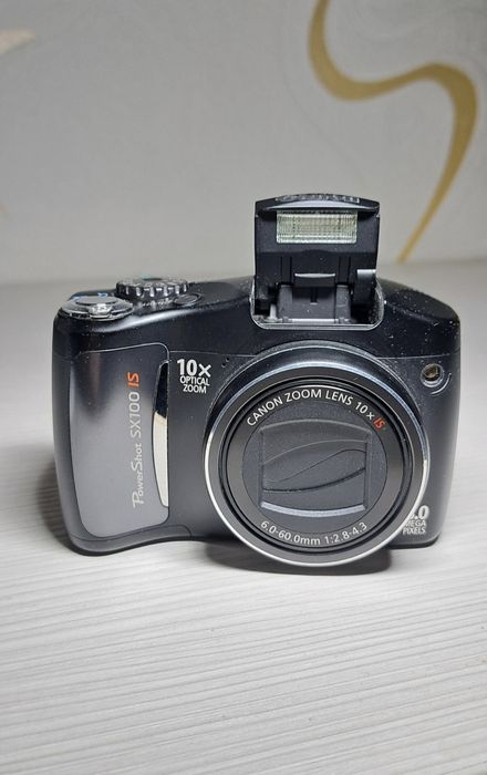 фотоапарат б/в Canon PowerShot SX100 IS, робочий але з нюансом