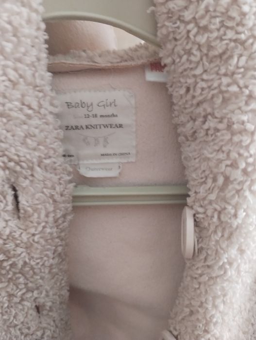 Дитяче пальто на дівчину Тедді