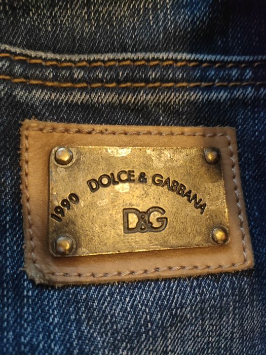 Spodnie ORYGINALNE Męskie. DOLCE & GABBANA. Rozmiar pas 88cm