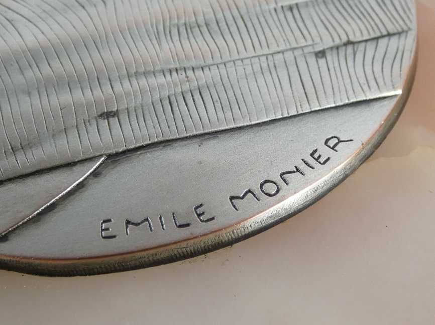 Duża KROPIELNICA Matka Boża Maryja alabaster mosiądz 29,5 cm