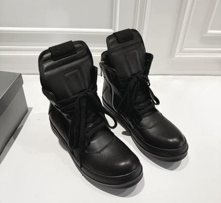 rick owens geobasket black - купить обувь мужскую - Цена на OLX.ua