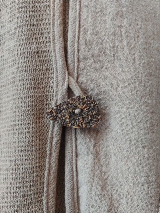 Sweter kardigan len roz 48.  4 XL REZERWACJA