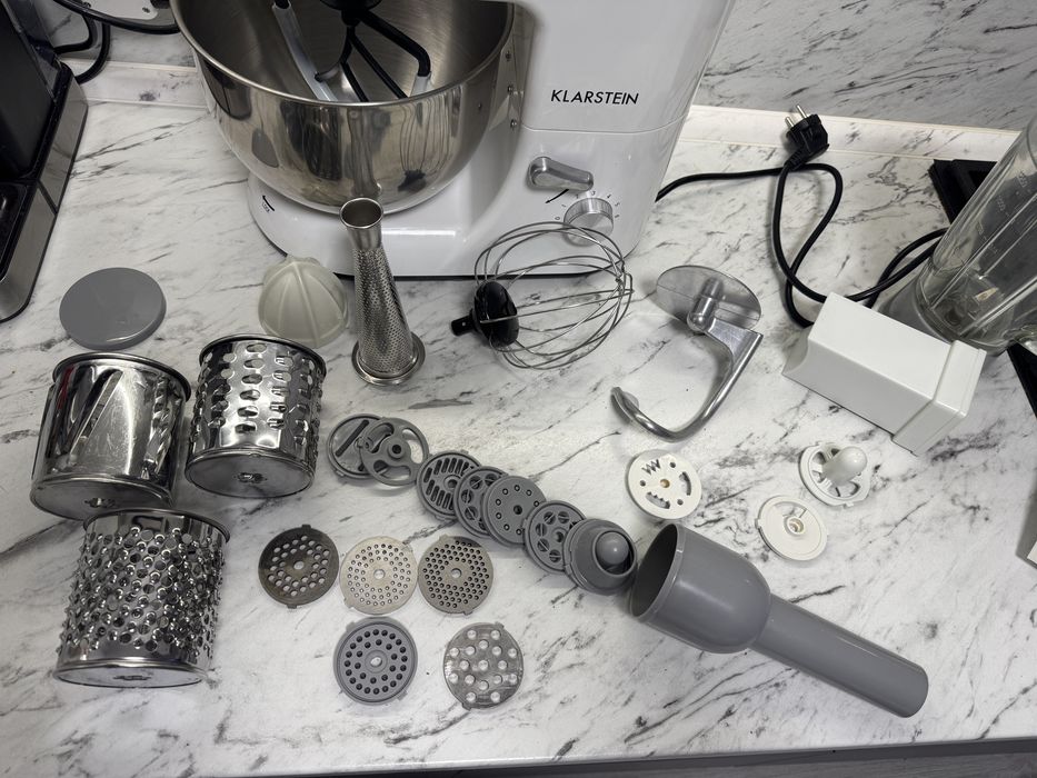 Кухонний комбайн Klarstein Bella Argentea (1200W)