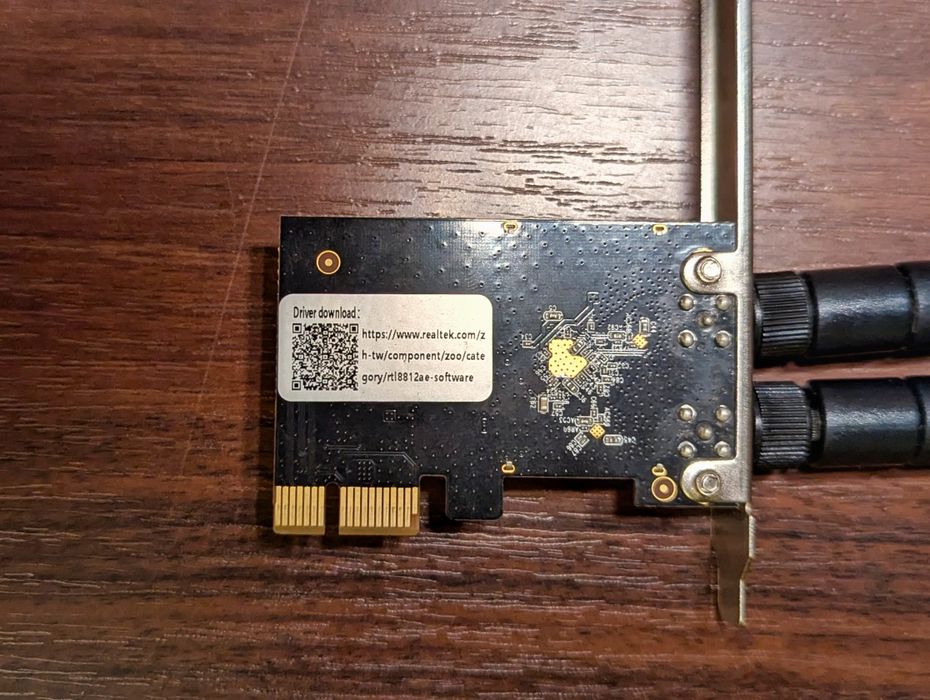 Двухдиапозонный адаптер WIFI PCI Express WLAN CARD 802.11.b/g/n/aс