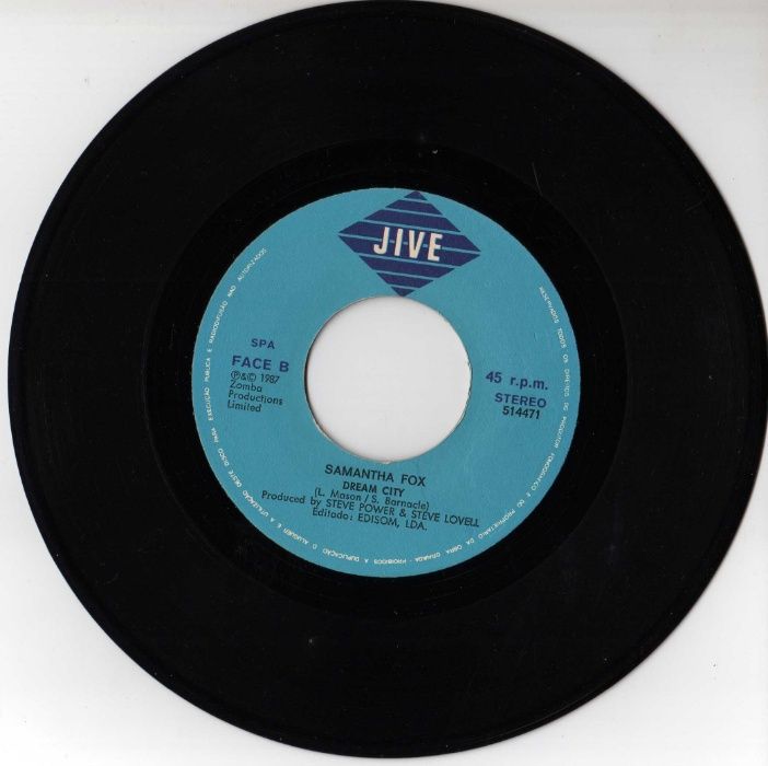 Vinyl - Samantha Fox - Nothing's Gonna Stop Me Now (Colecionadores)