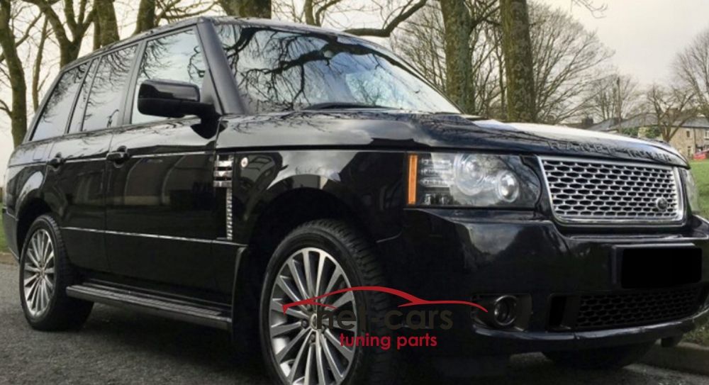 Kratka zderzaka RANGE ROVER L322 AUTOBIOGRAPHY 02-12 czarny chrom
