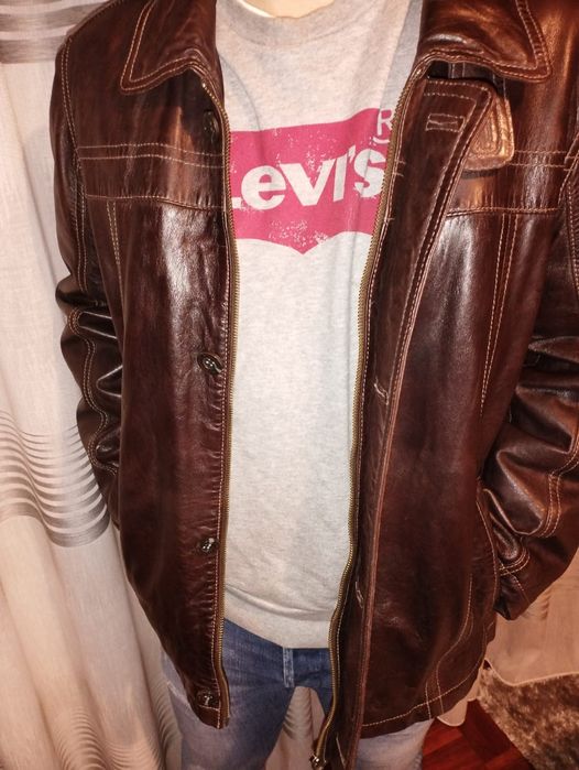 Casaco de pele genuína Milestone64752394836610122