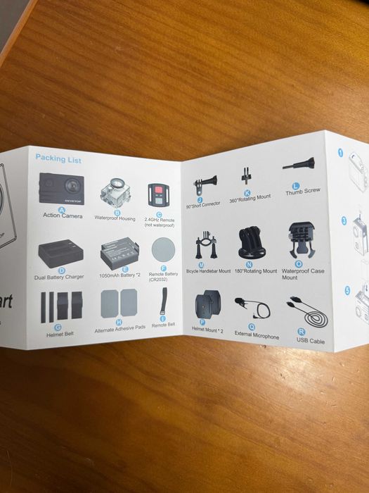 Camera estilo GoPro da Devetop