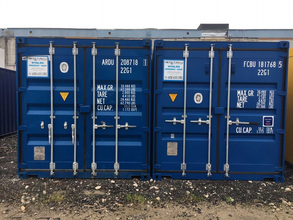 Kontener morski lub magazynowy 20'DV- WROCŁAW WYNAJEM