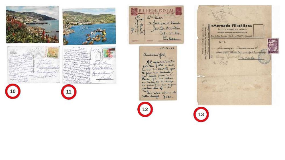 Cartas e Documentos Antigos - Lote 1