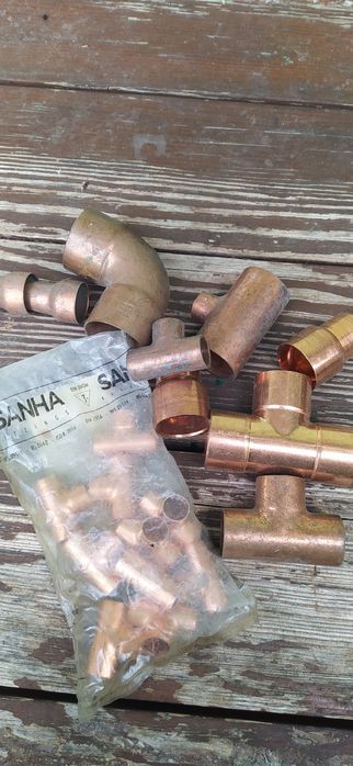 Мідні трубки та трійники для кондиціонування