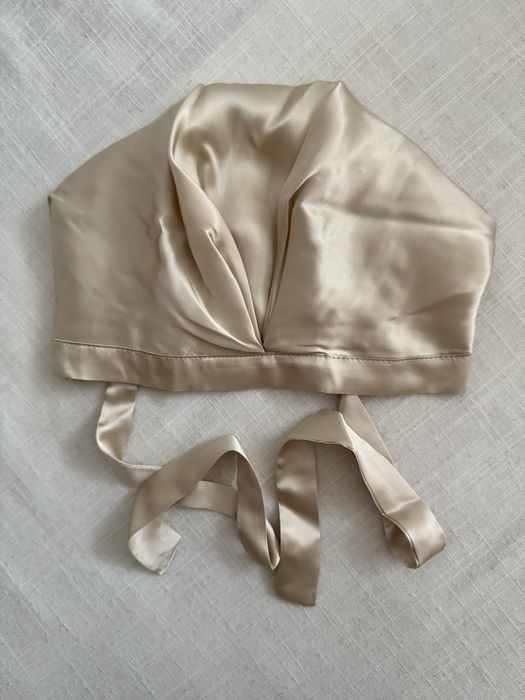 Czepek jedwabny real silk pielęgnacja do spania jedwab silk