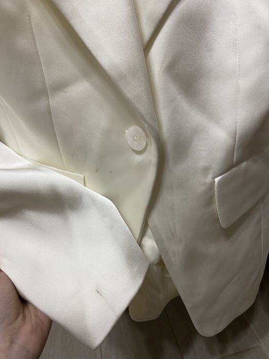 Атласний піджак/ жакет блейзер zara р. s