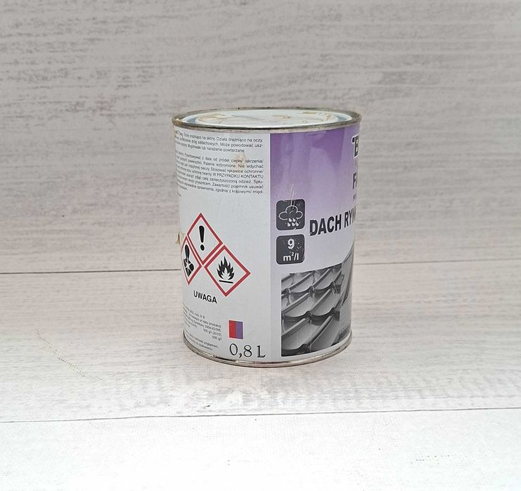 Farba poliwinylowa Antracyt 0.8l Bato