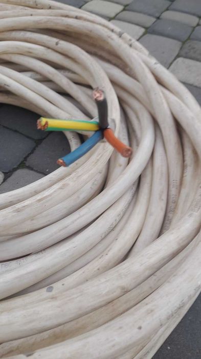 Кабель 4х жильний мідний 48 метрів