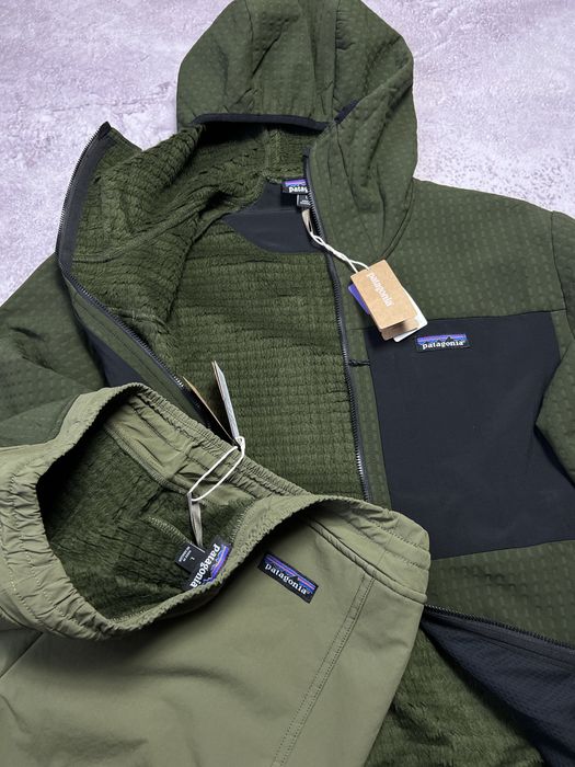 Л(size) Теплий Костюм Patagonia Куртка-кофта + Штани Теплий Фліс