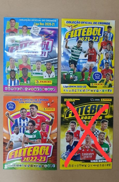 Cadernetas futebol liga nacional