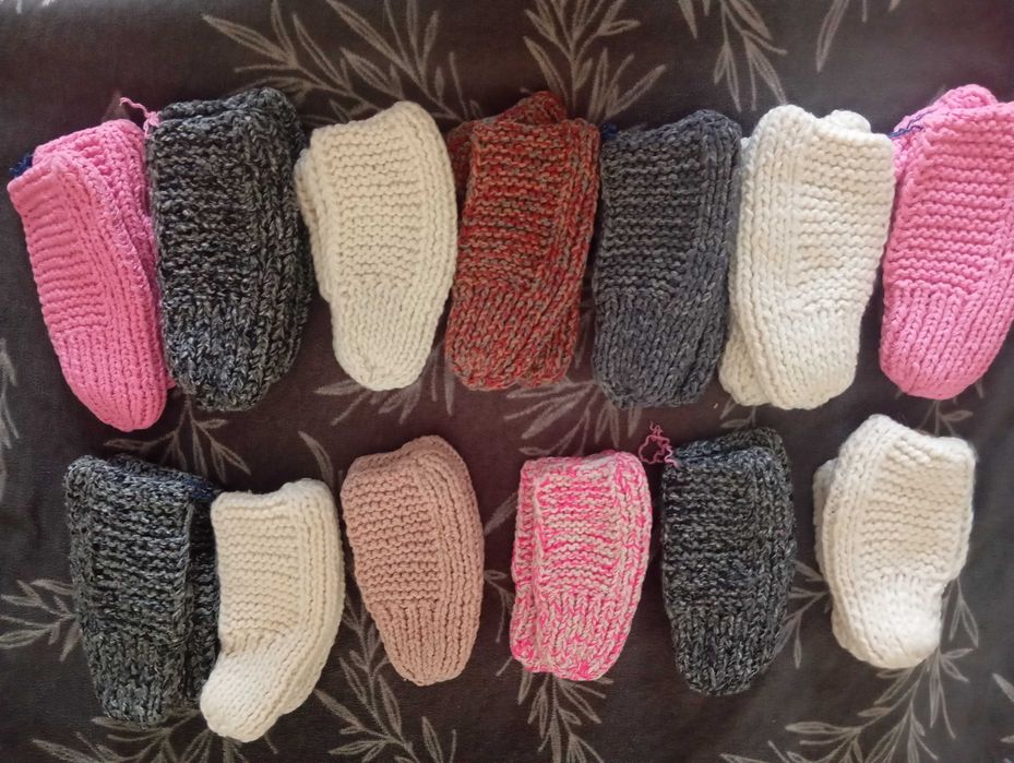 Kapcie ręcznie robione