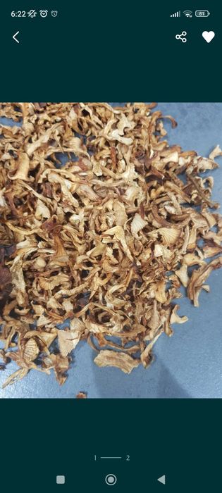 Kurka suszona pieprznik jadalny 100 g 40zł