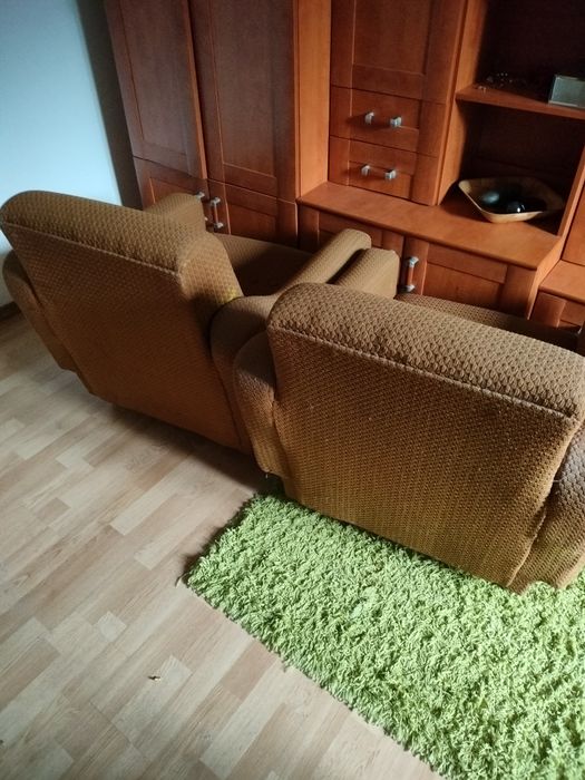 Komplet wypoczynkowy używany w dobrym stanie