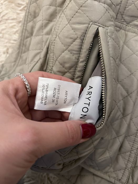 Kurtka pikowana dwustronna Patrizia Aryton 36/S