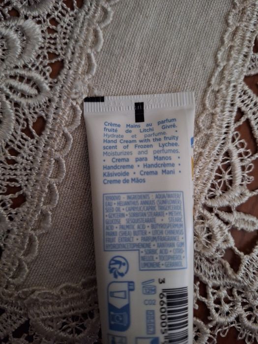 Creme de Mãos Lichia Gelada Yves Rocher