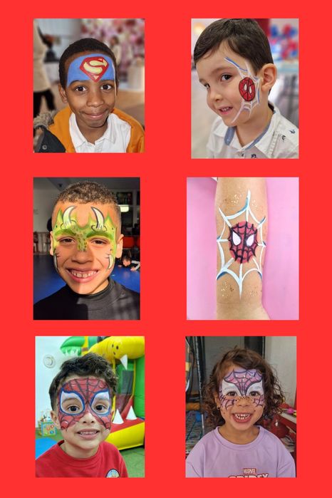Animadora infantil-Pinturas faciais entre outras atividades