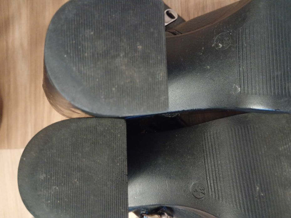 Skórzane buty damskie rozmiar 37