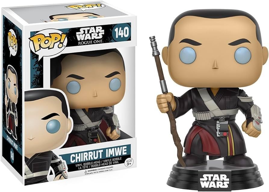 Funko FU10455 POP! Star Wars - Chirrut Imwe  #140 (novo)