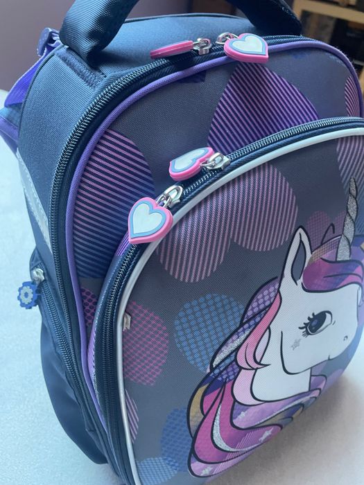 Plecak szkolny dla dziewczynki z jednorożcem marki Kayooki