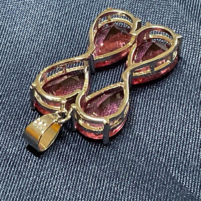 Pendente prata 925 medida de 4 cm