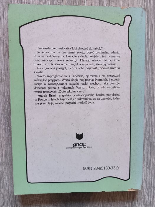 Złote szkolne czasy Angela Brazil