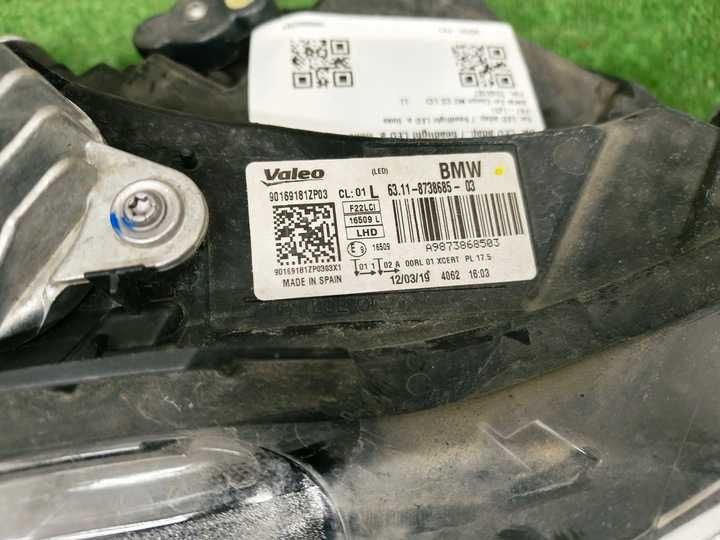 BMW 2 F22 F23 Фара Фари передні ліва права Adaptive Led USA EU