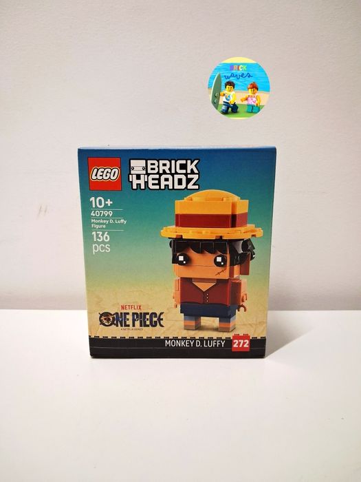 ENVIO GRATIS-LEGO 40799 Monkey D. Luffy Figure (BrickHeadz)