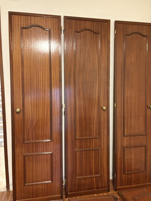 Portas mogno para Armario