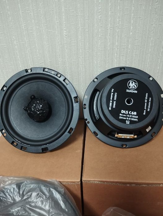 Автомобильная 2х комнатная акустика DLS C6A