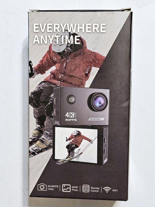 Екшн камера 4К 30FPS WI-FI