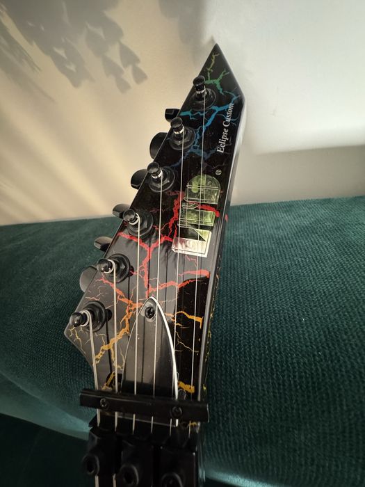 ESP LTD Eclipse ´87 Rainbow CRK Floyd Rose 1000