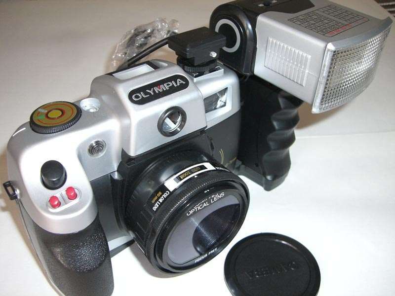 Máquina fotográfica Olympia