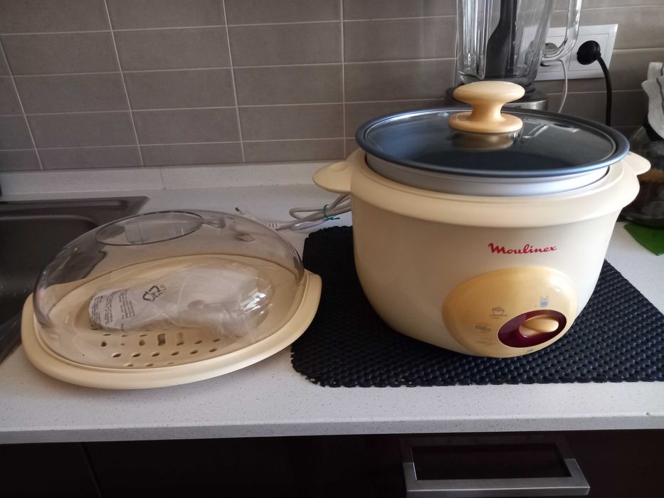 Maquina de cozer arroz e a vapor da Moulinex