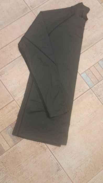 Bluza termosktywna czarna fitnessu