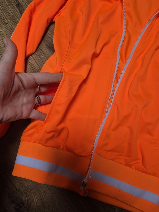 Bluza rozpinana pomarańczowa