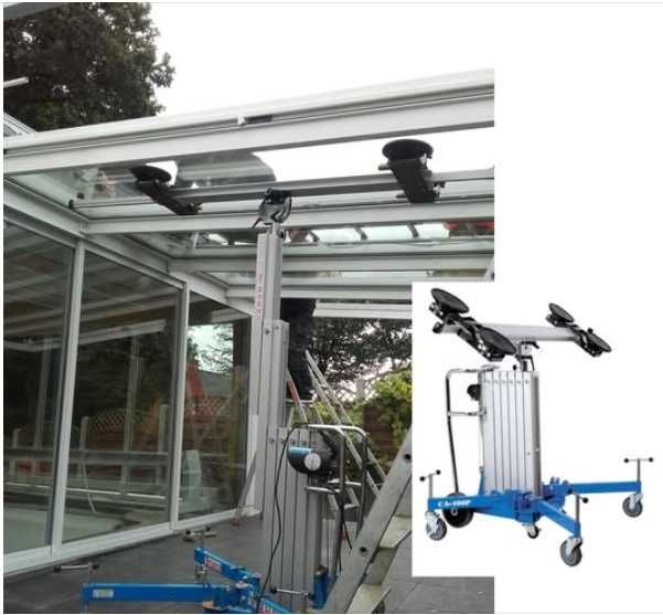 Wypożyczalnia Podnośnik Elektryczny Winda do klimatyzacji Szyb Wynajem