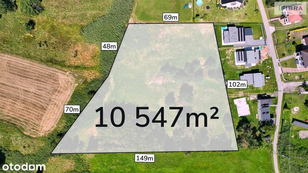 Dom i stadnina koni? Hektar pola czaka na to.