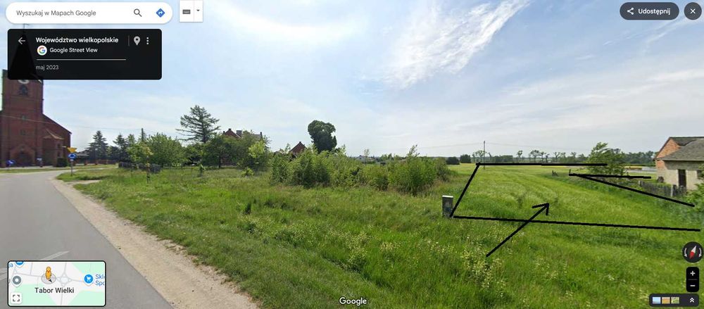 Działki budowlane TABOR WIELKI